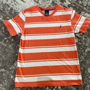 Boys Sz 10/12 Nautica v-neck tee